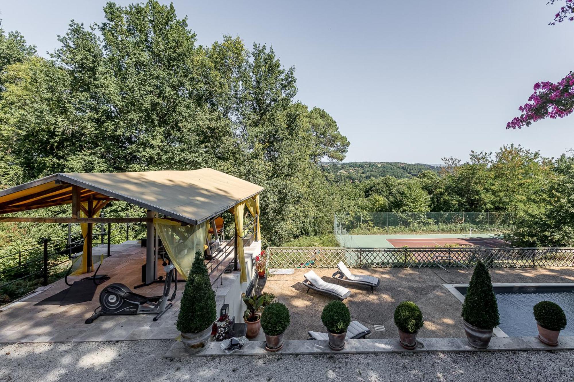 Vila Avec, Piscine, Tennis. Villa Rivaux Kültér fotó